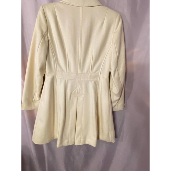 Double-Breasted Wool Blend Coat - Picture 7 of 12